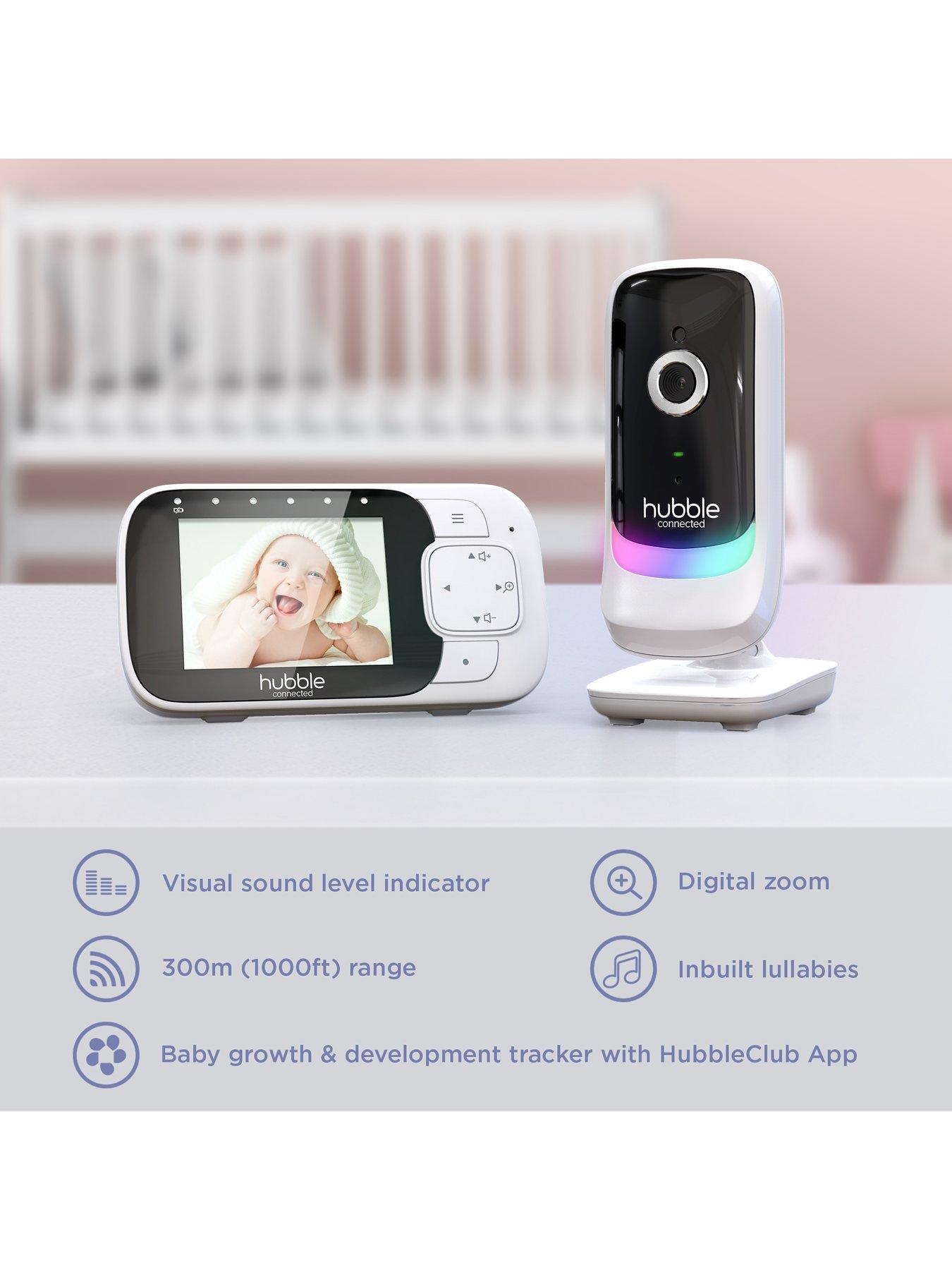  image of hubble-nursery-view-glow-28-baby-video-monitor-and-night-light