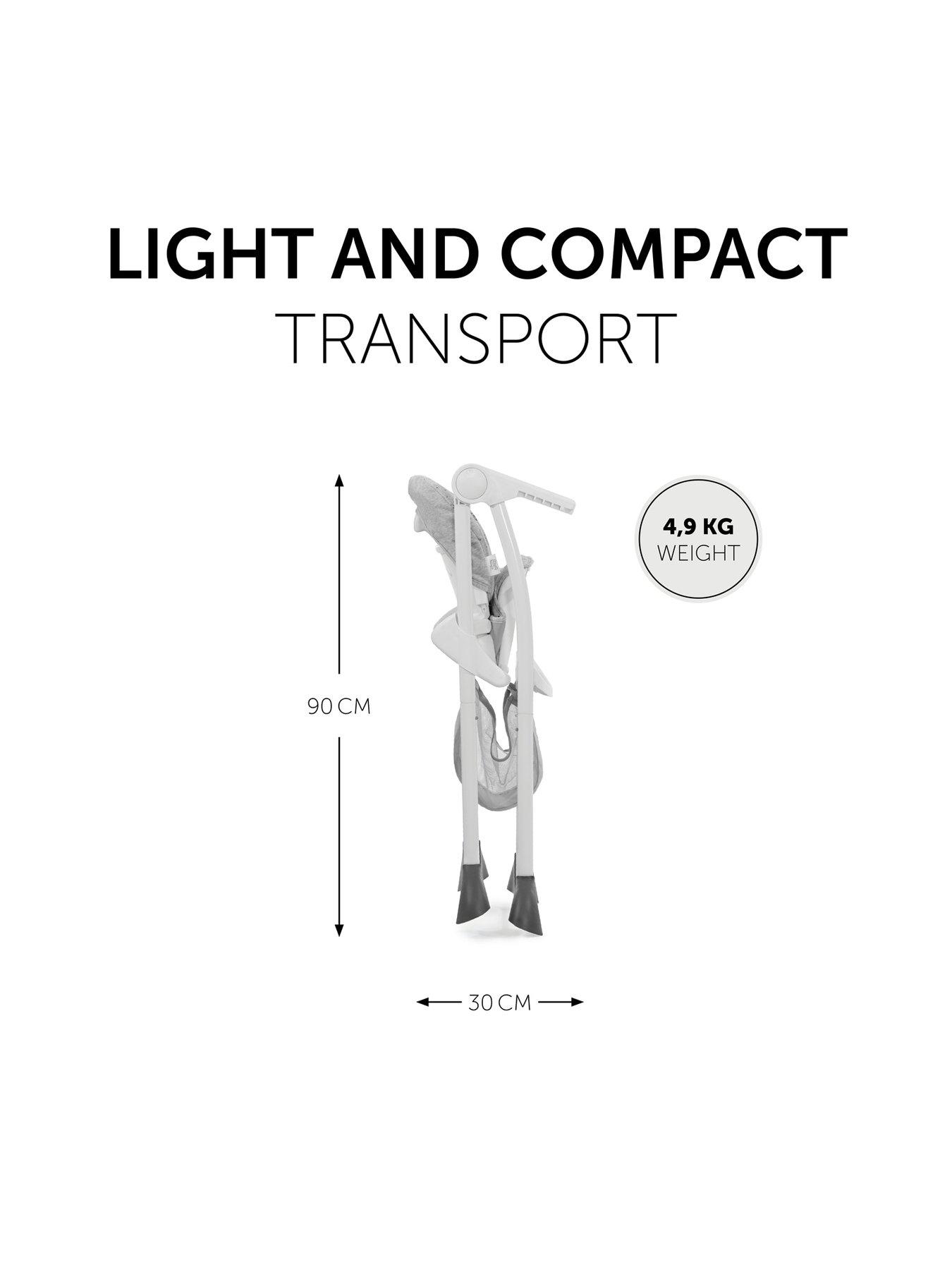 Image 5 of 7 of Hauck Sit N Fold Mickey Mouse Grey Highchair