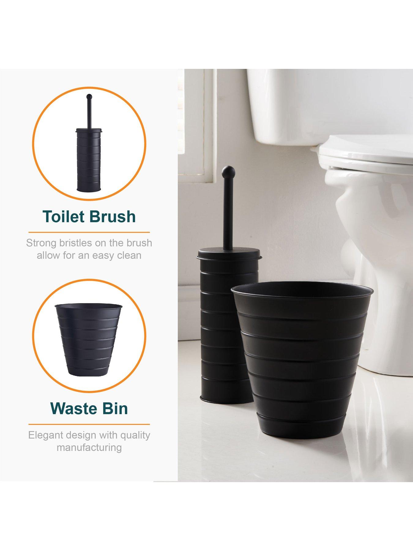 Our House Toilet Brush and Bin Set