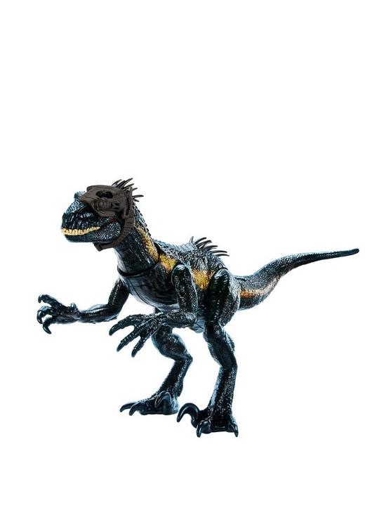 stillFront image of jurassic-world-track-n-attack-indoraptor-dinosaur-figure
