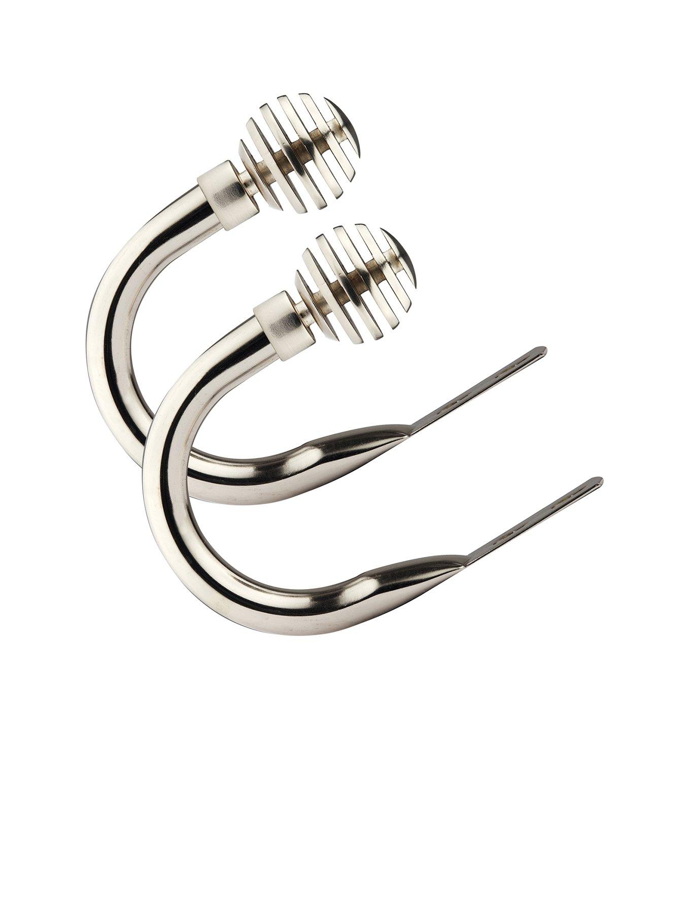 Very Home Decorative Finial Curtain Holdbacks