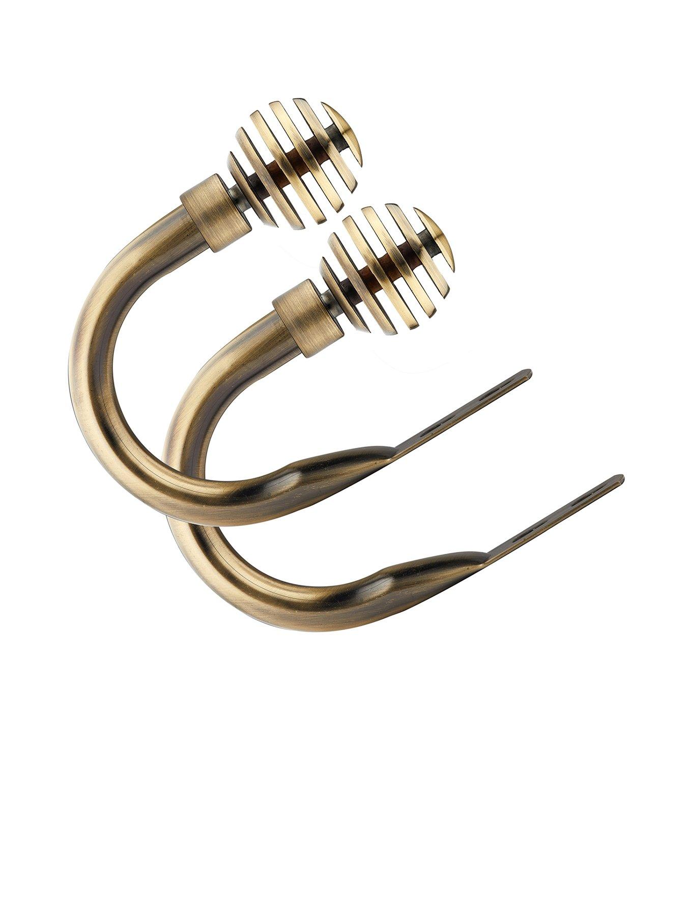 The Very Collection Decorative Finial Curtain Holdbacks