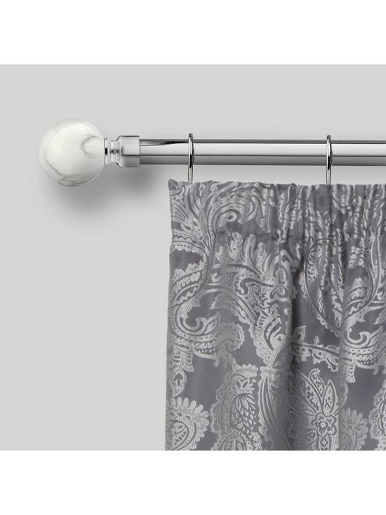 stillFront image of very-home-extendable-curtain-pole-kit-with-marble-ball-finials