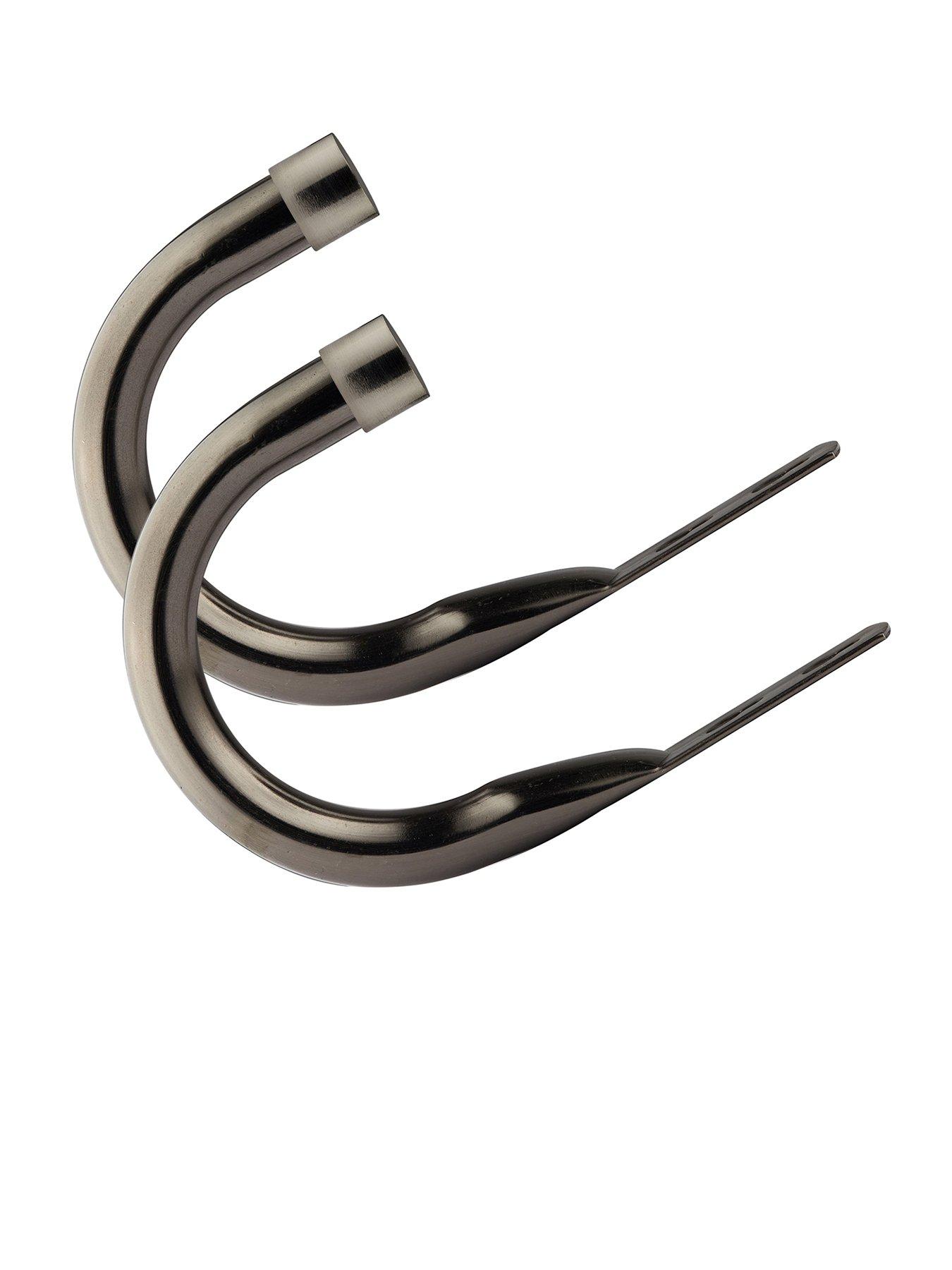 Very Home Set of 2 Stud End Finial Curtain Holdbacks