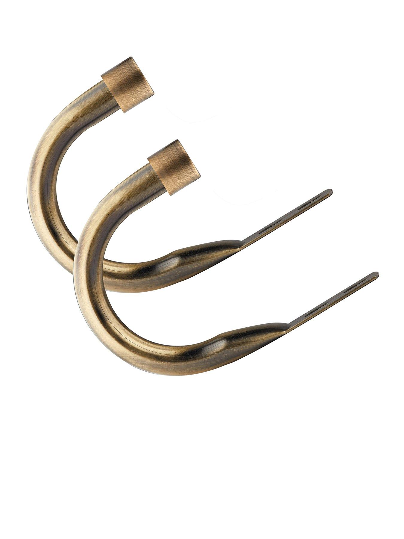 The Very Collection Set of 2 Stud End Finial Curtain Holdbacks