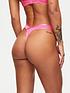  image of ann-summers-knickers-the-icon-thong-bright-pink