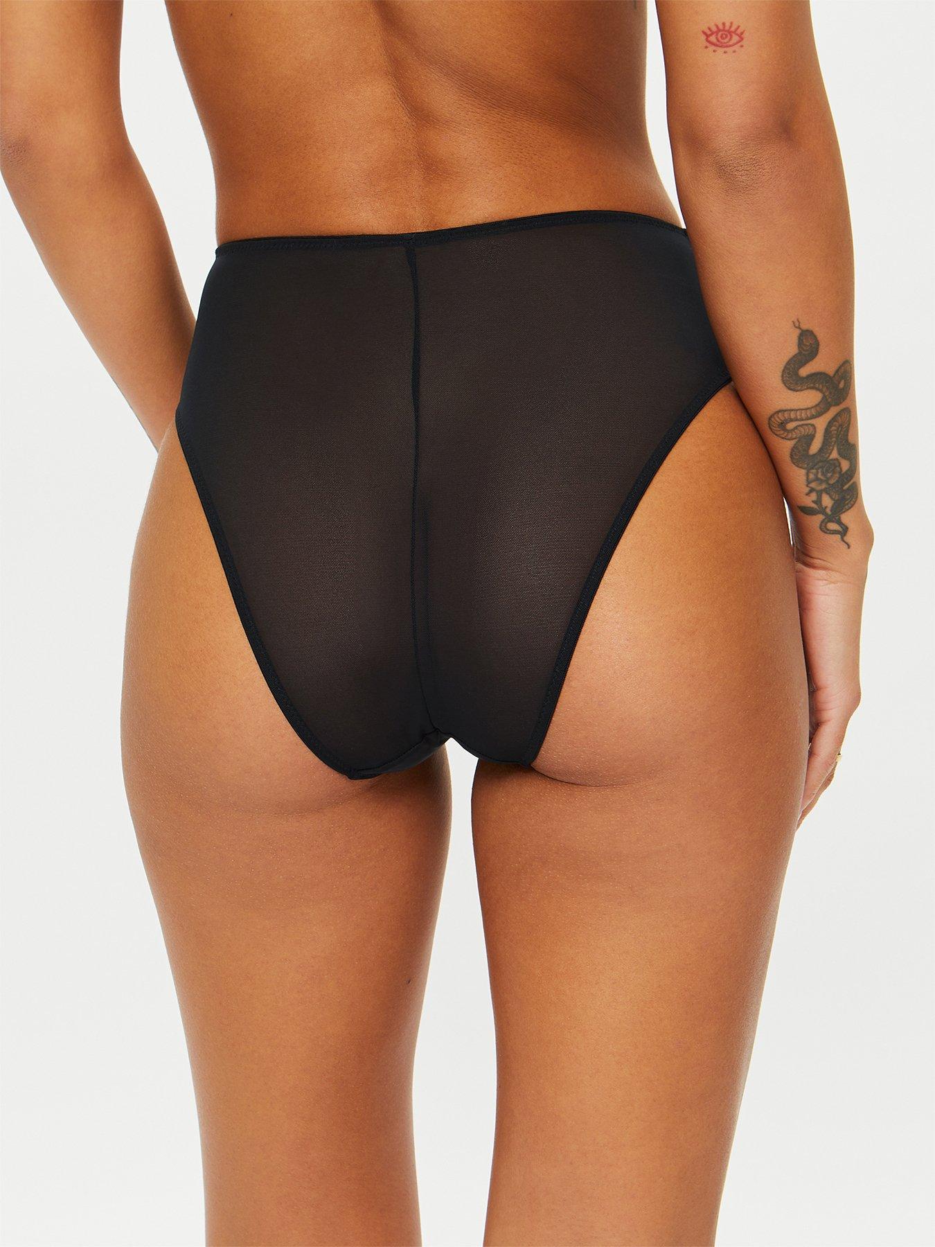 Ann Summers Knickers Wildflower High Waist Brazilian