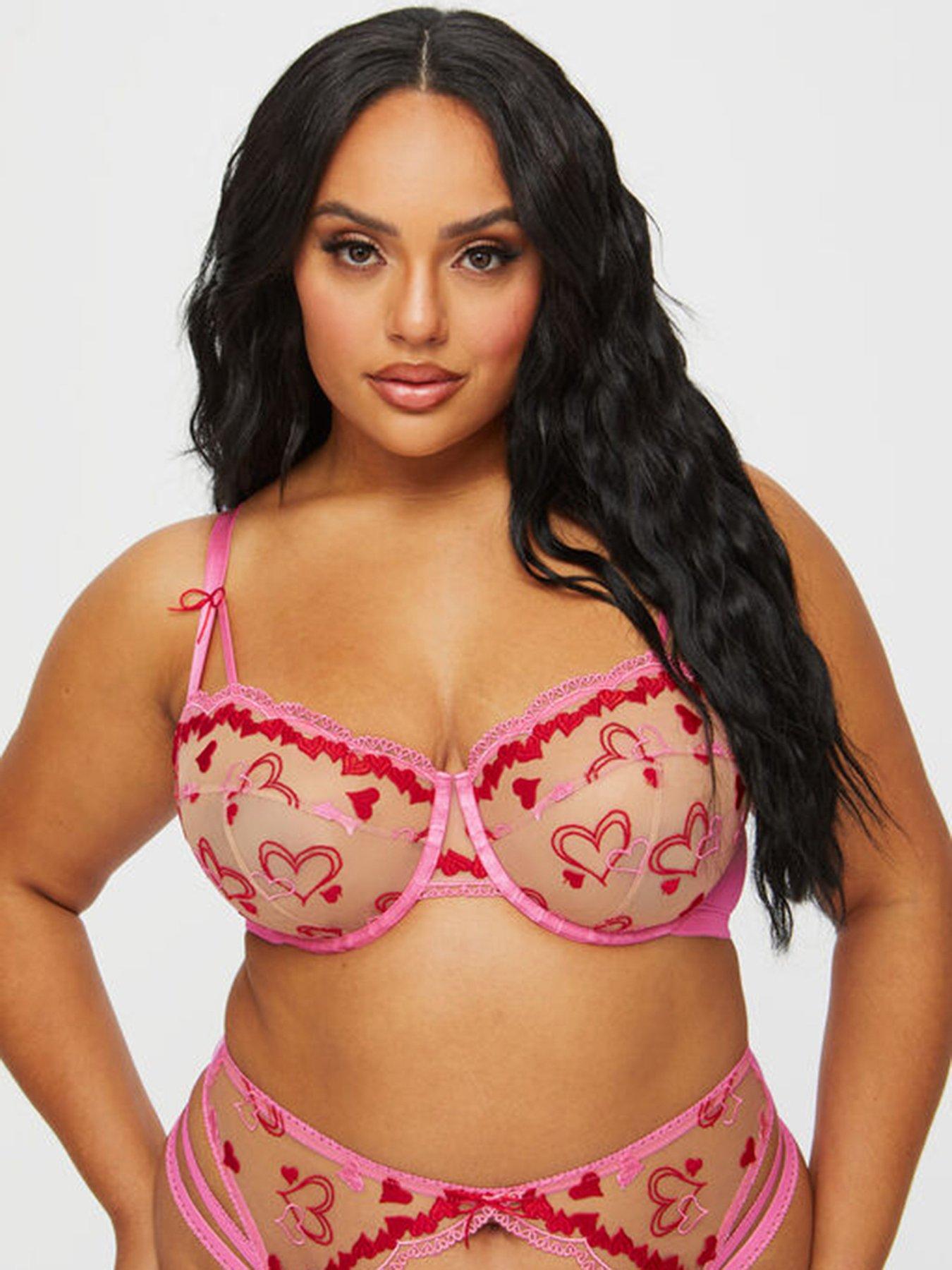 Ann Summers CROSS MY HEART NON PADDED - Underwired bra - pink/red