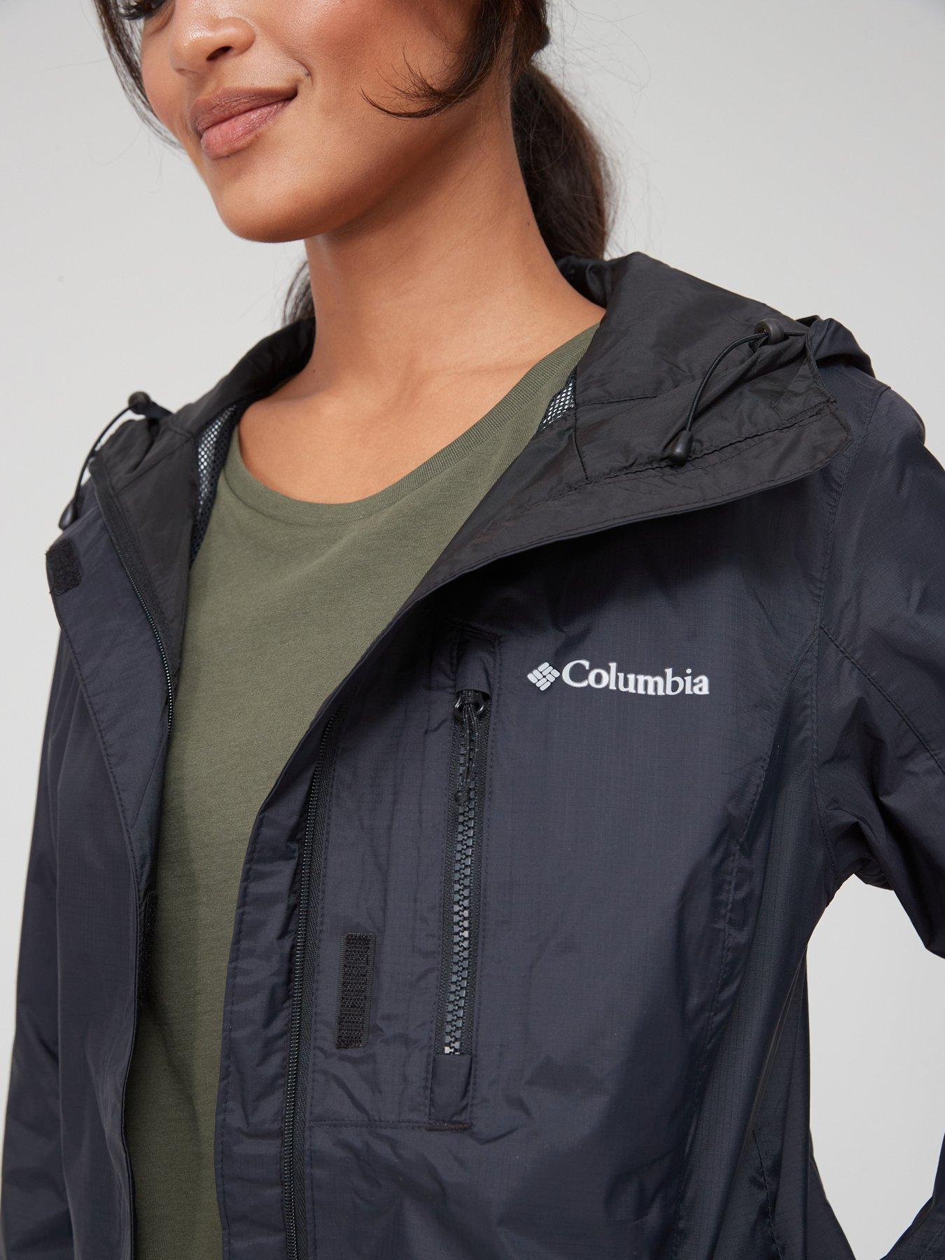  image of columbia-womens-pouring-adventure-iinbspjacket-black