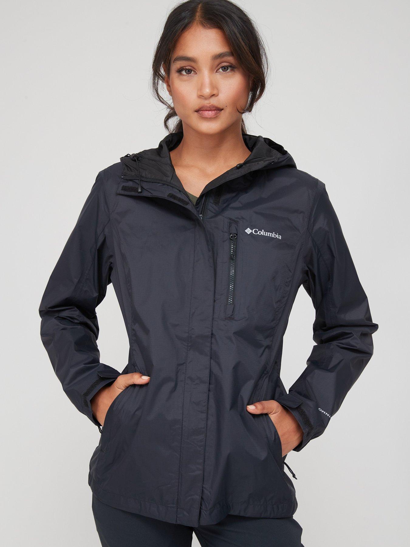  image of columbia-womens-pouring-adventure-iinbspjacket-black