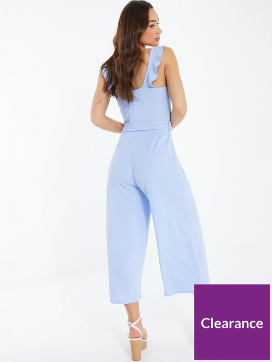 stillFront image of quiz-culotte-jumpsuit-blue