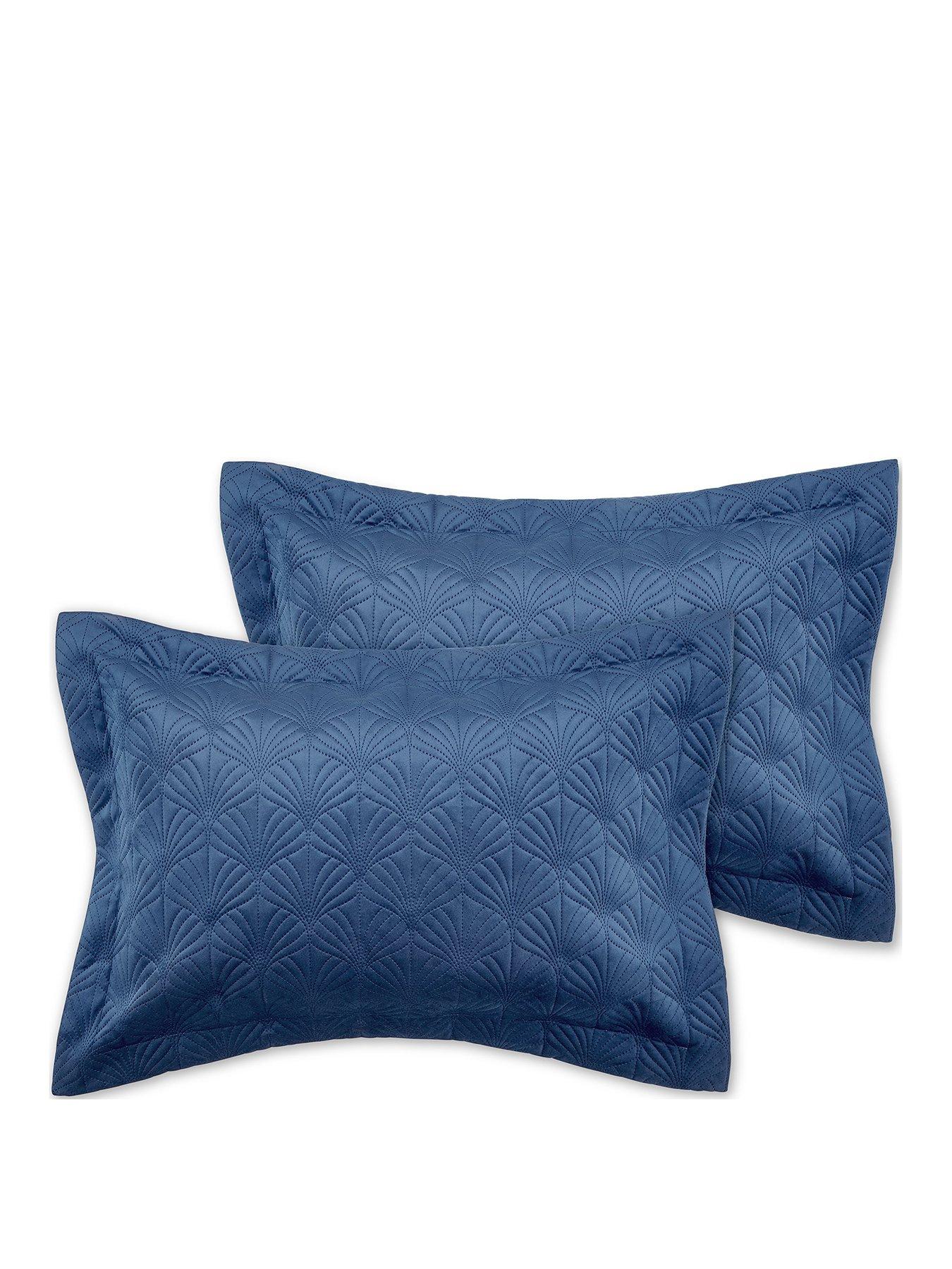 catherine-lansfield-art-deco-pearl-pillowsham-pair-in-navy