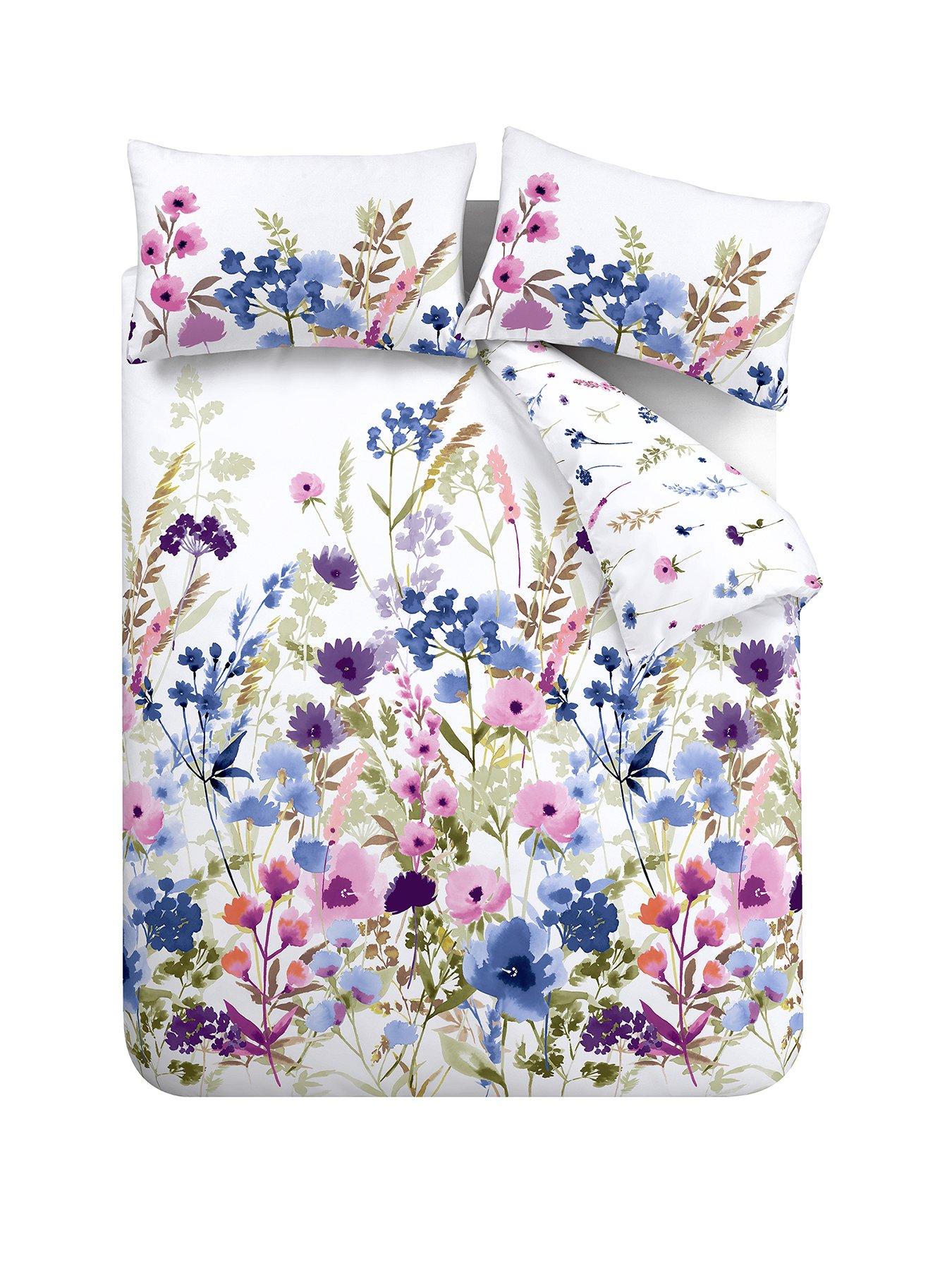 Catherine Lansfield Countryside Floral Duvet Cover Set