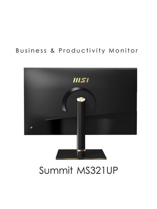 stillFront image of msi-summit-ms321up-32-inch-4k-uhd-60hz-hdr-600-ips-flat-monitor