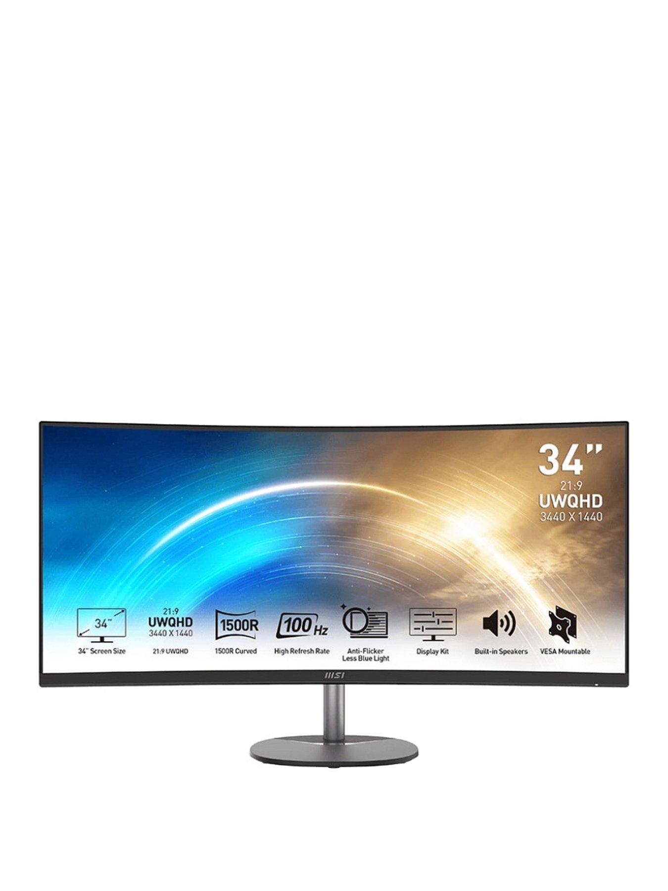 msi-pro-mp341cq-34-inch-quad-hd-100hz-amd-freesync-curved-gaming-monitor-with-built-in-speakers