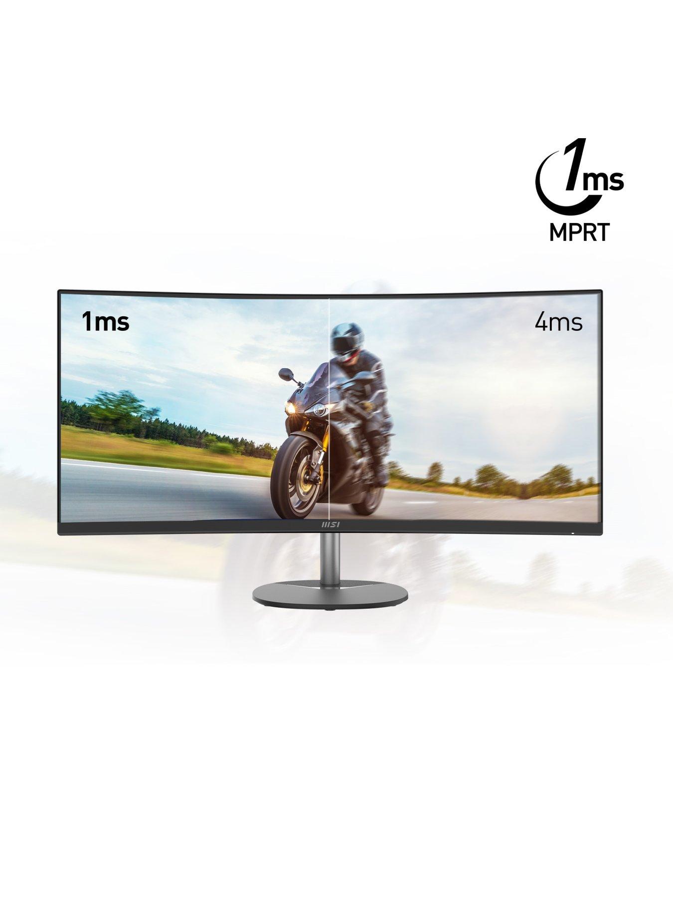  image of msi-pro-mp341cq-34-inch-quad-hd-100hz-amd-freesync-curved-gaming-monitor-with-built-in-speakers