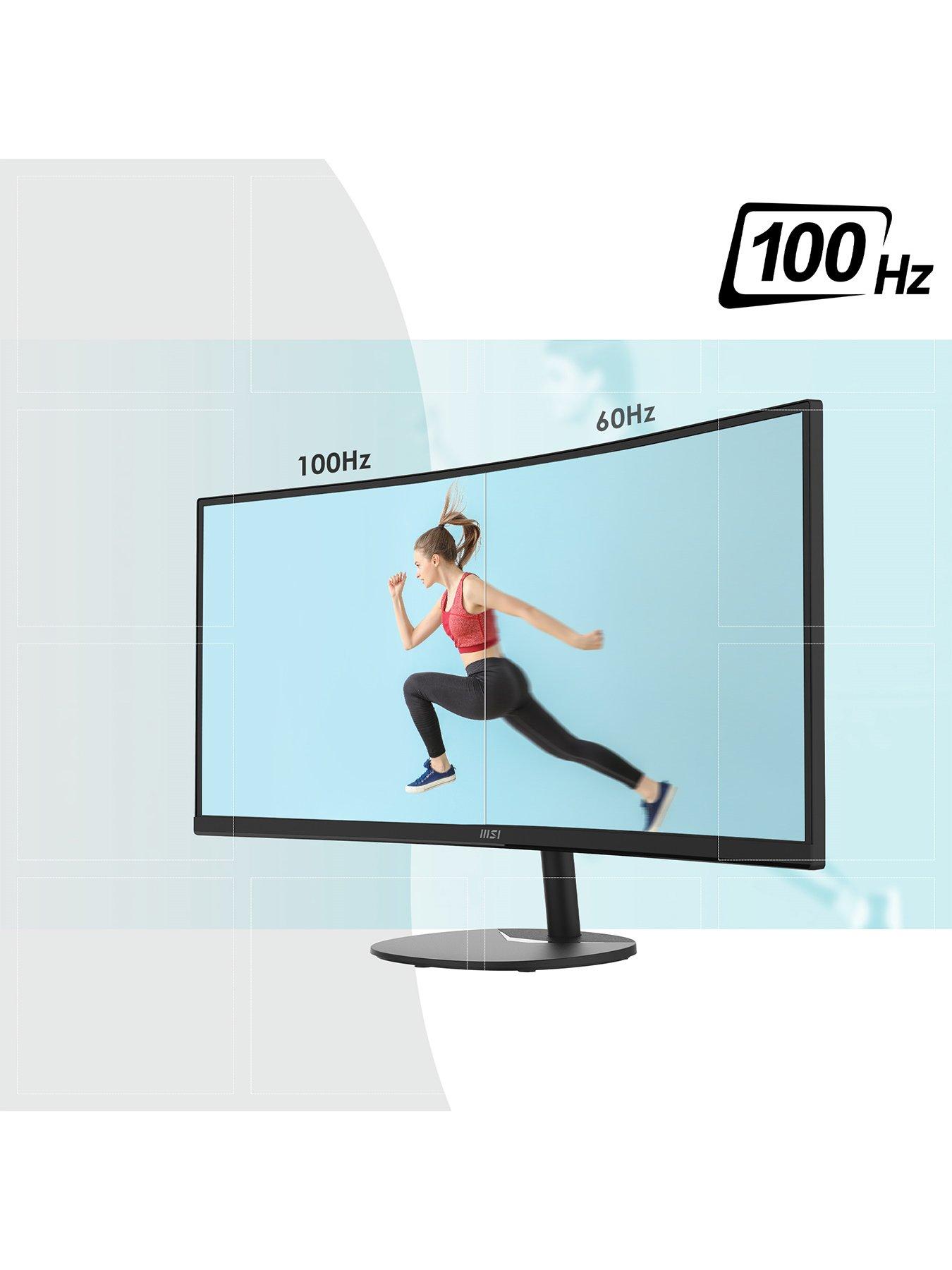  image of msi-pro-mp341cq-34-inch-quad-hd-100hz-amd-freesync-curved-gaming-monitor-with-built-in-speakers