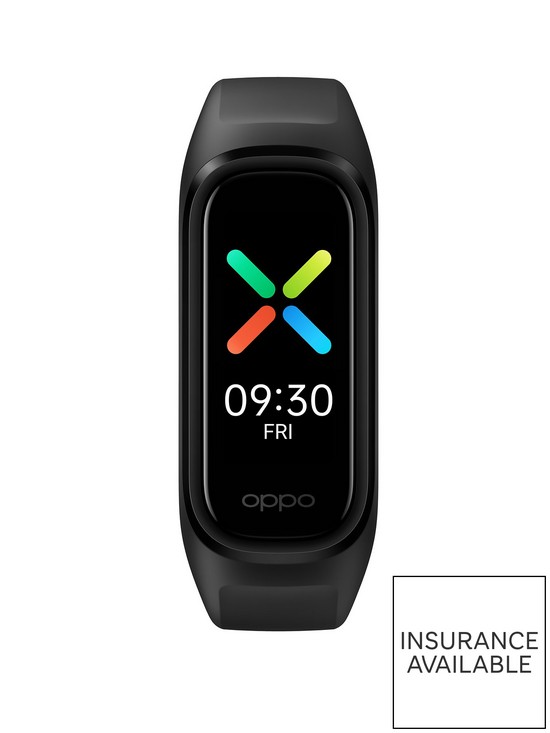 front image of oppo-band-black