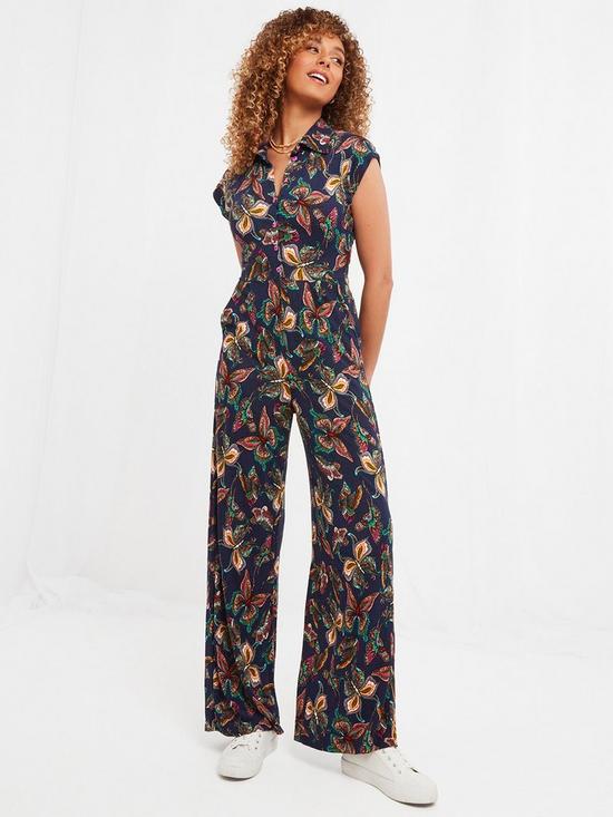 front image of joe-browns-beautiful-butterfly-jumpsuit--blue