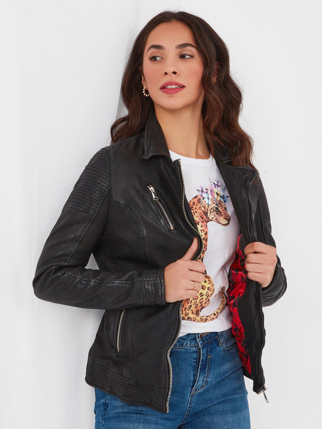 Littlewoods leather clearance jacket