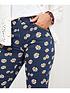  image of joe-browns-dots-and-daisies-crop-trousers--blue