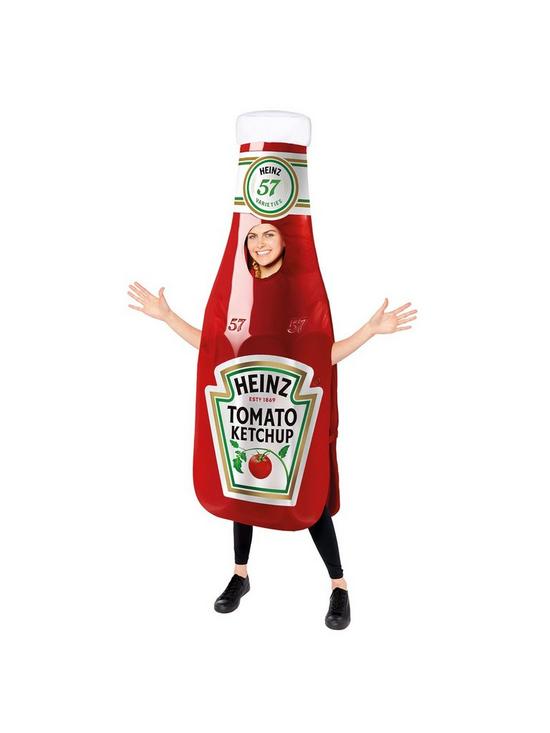 stillFront image of heinz-ketchup-bottle-adult-costume