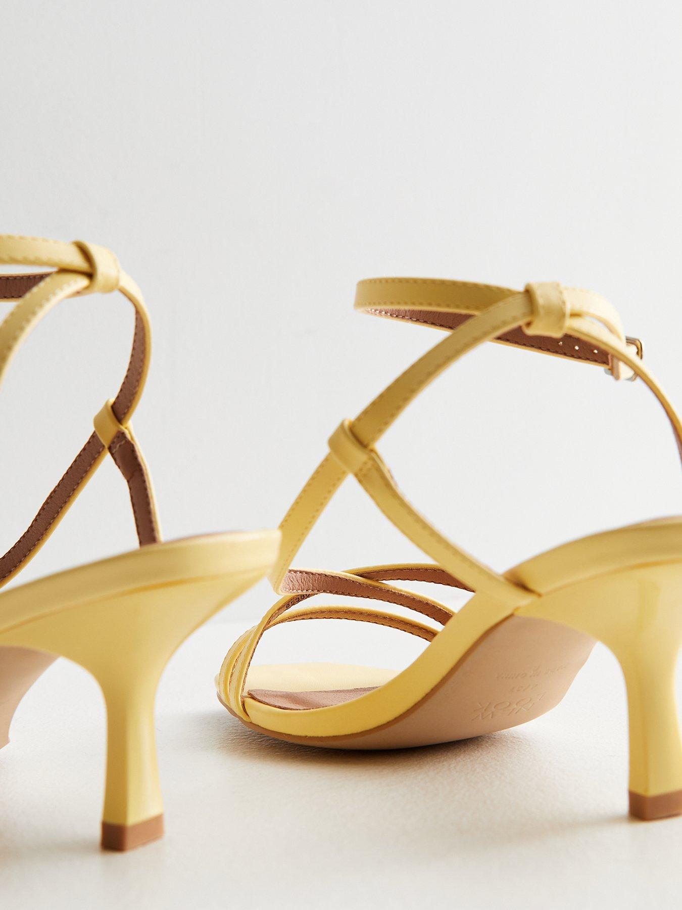 New look mustard on sale sandals