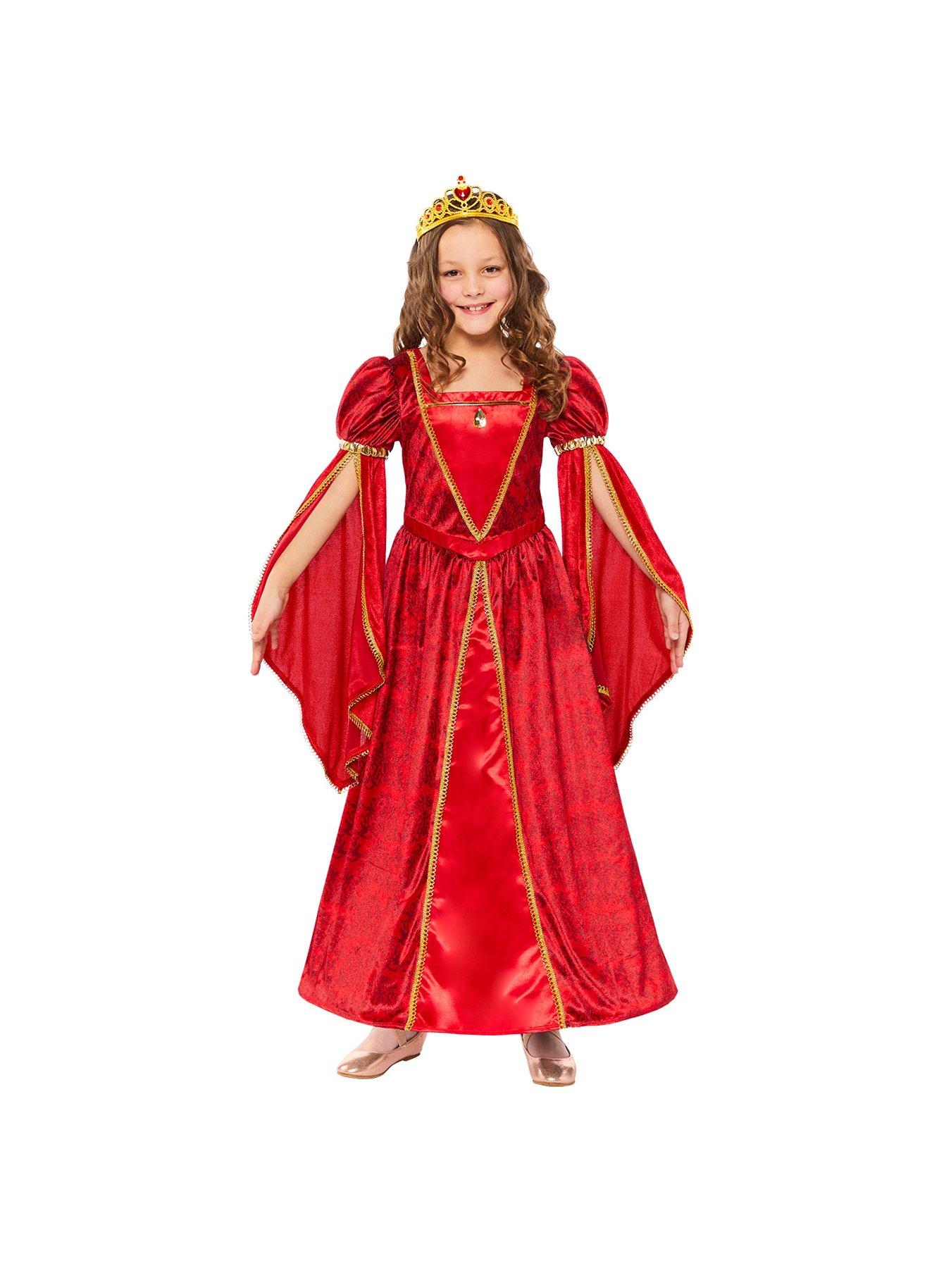 undefined Tudor Queen Red Deluxe Costume