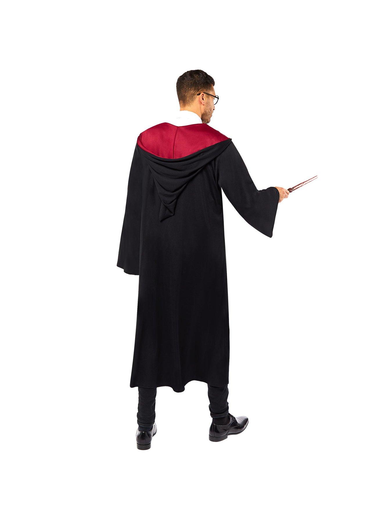 Image 2 of 4 of Harry Potter Adult Harry Potter Gryffindor Robe Fancy Dress Costume