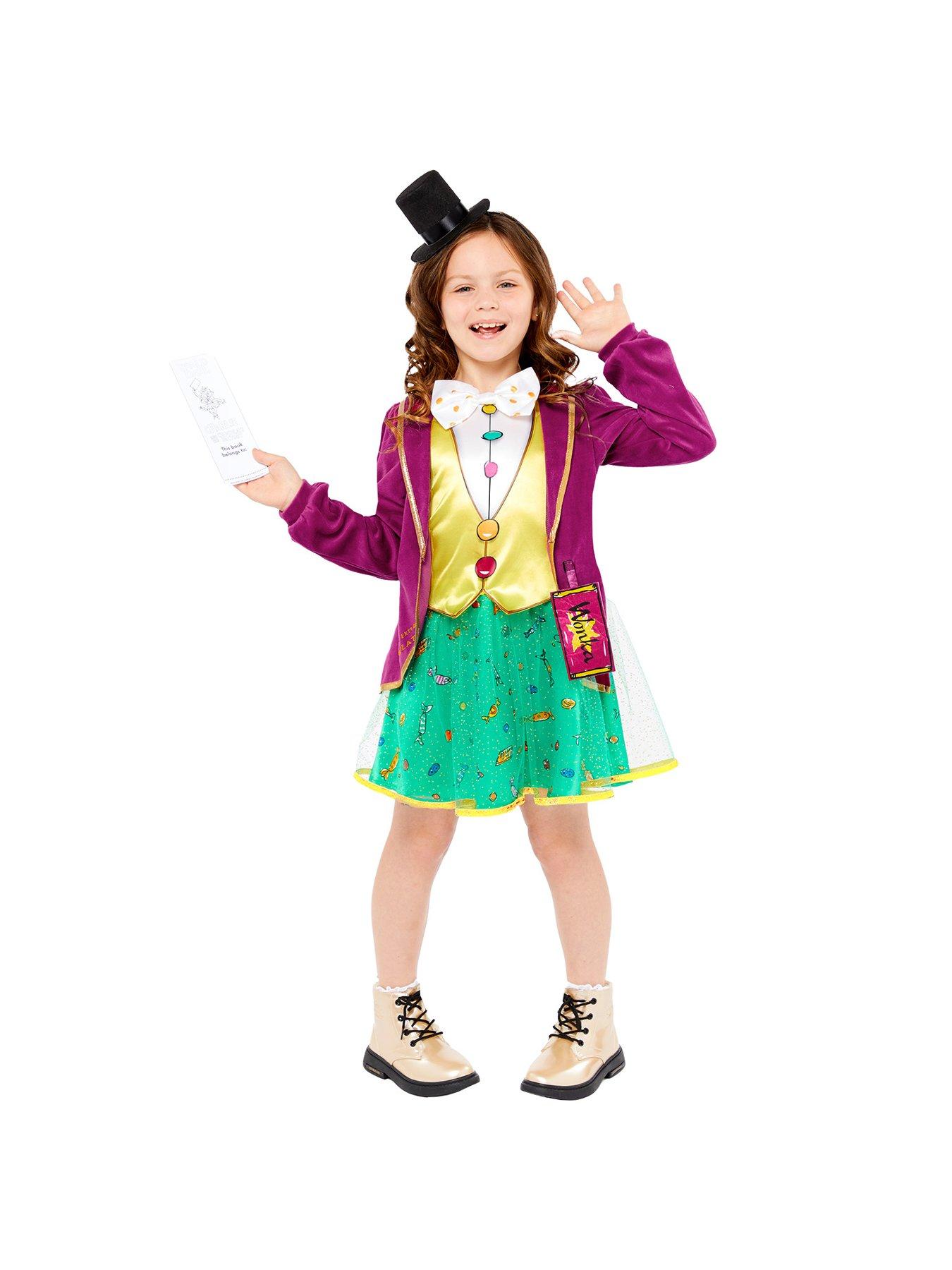 undefined Willy Wonka Girls Costume