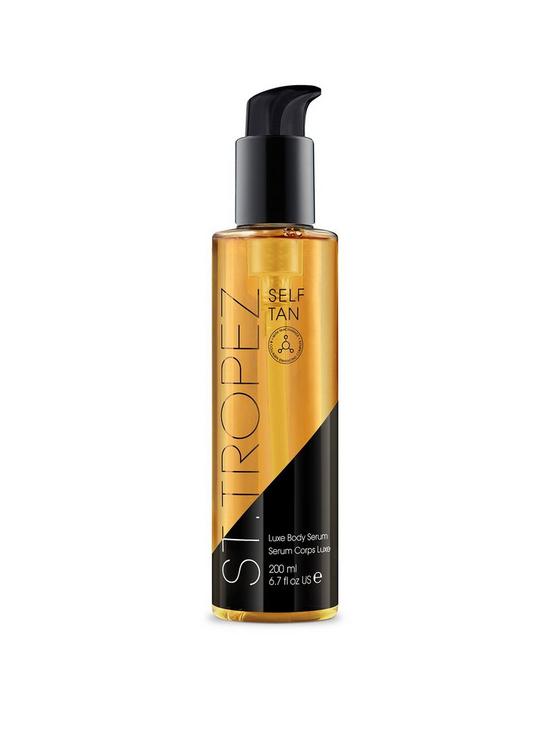 front image of st-tropez-self-tan-luxe-body-serum-200ml