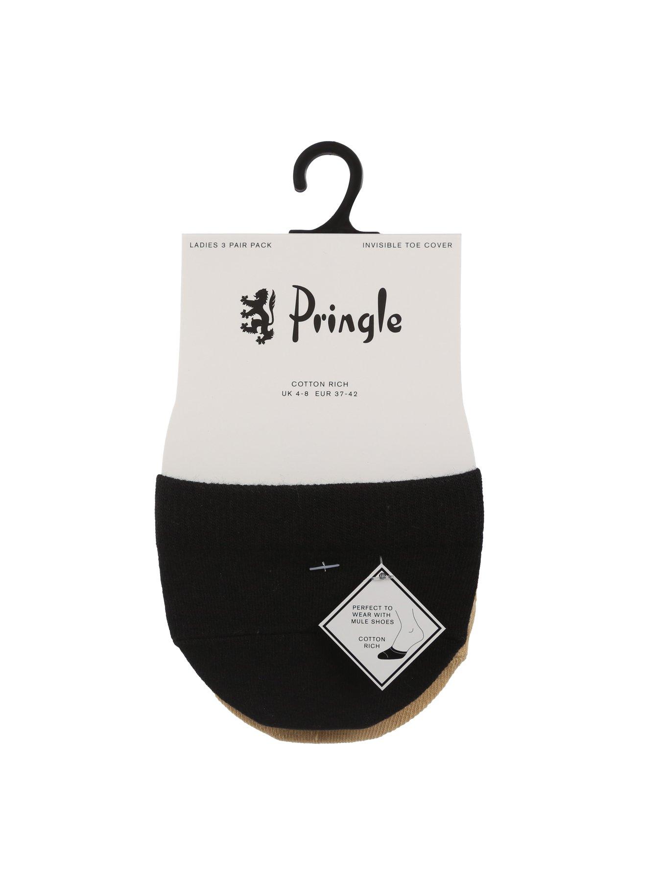 Pringle 3 Pack Toe Covers - Multi