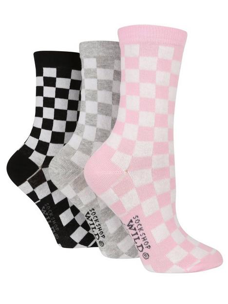wild-feet-wildfeet-3pk-checkerboard-socks