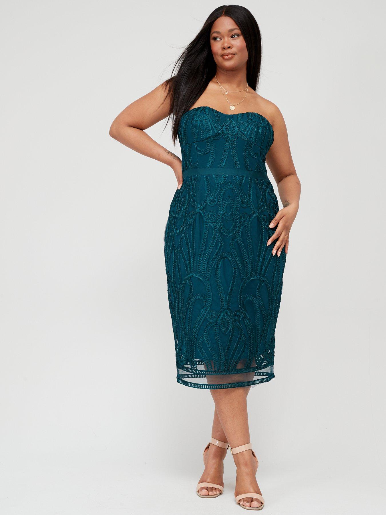 green emerald velvet dress City Chic NWT Vienna Maxi Dress in Vivid Green Size 18  Ernest Grace