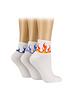 image of wild-feet-flame-sports-socks-3-pack-multi