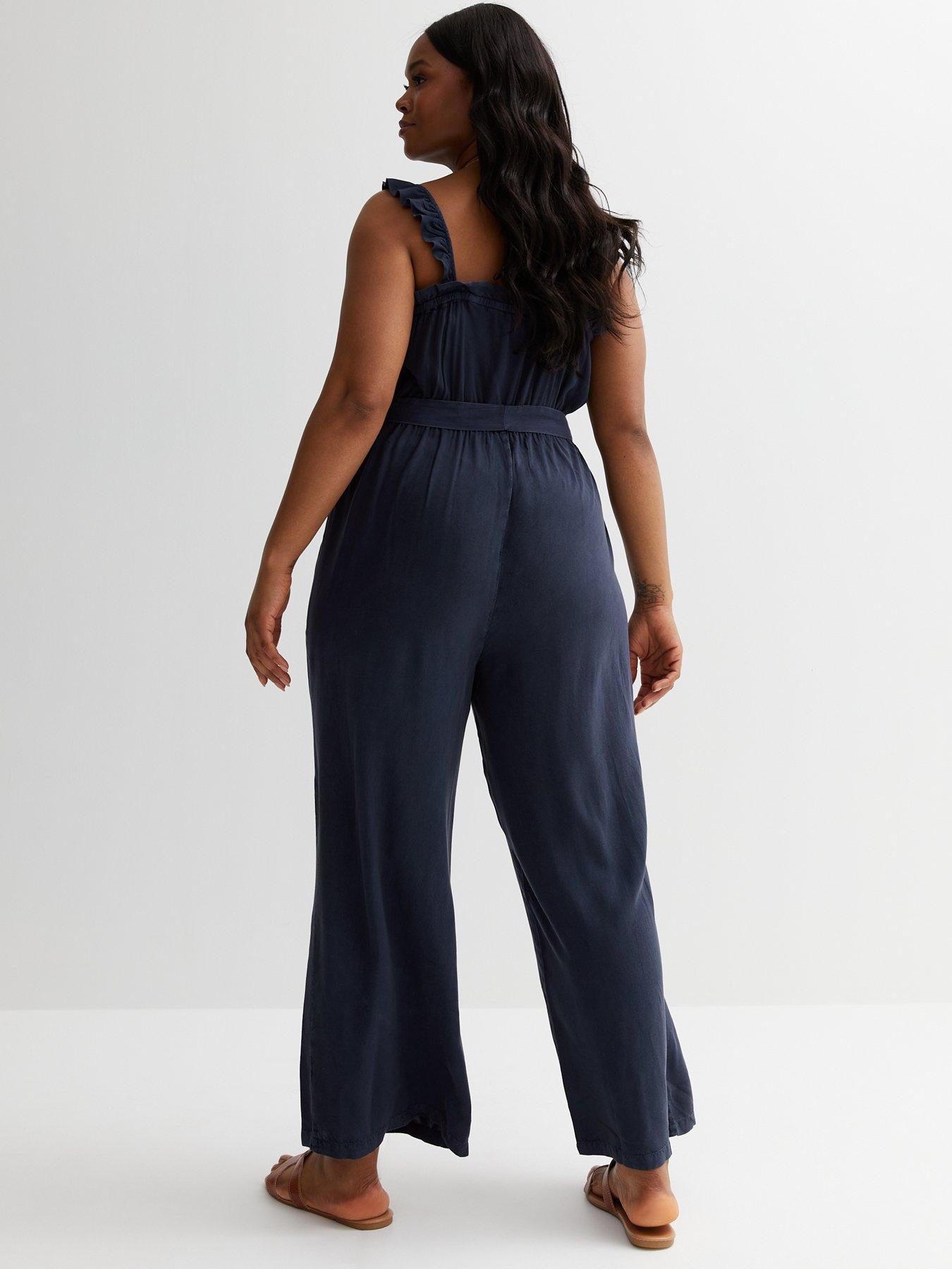 New look cheap navy jumpsuit