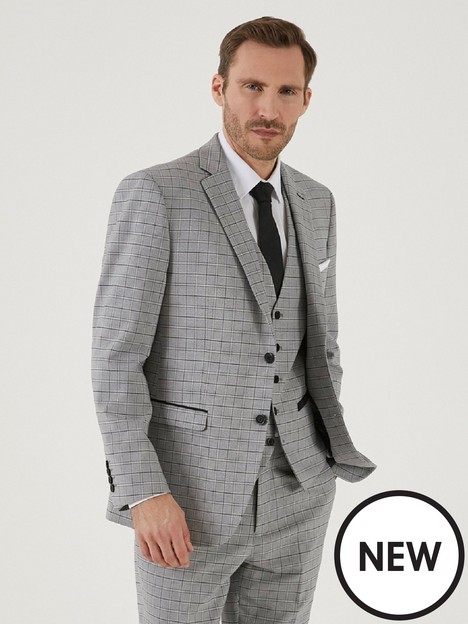 skopes-brook-tailored-check-jacket-light-grey