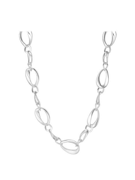 mood-silver-polished-organic-link-t-bar-necklace