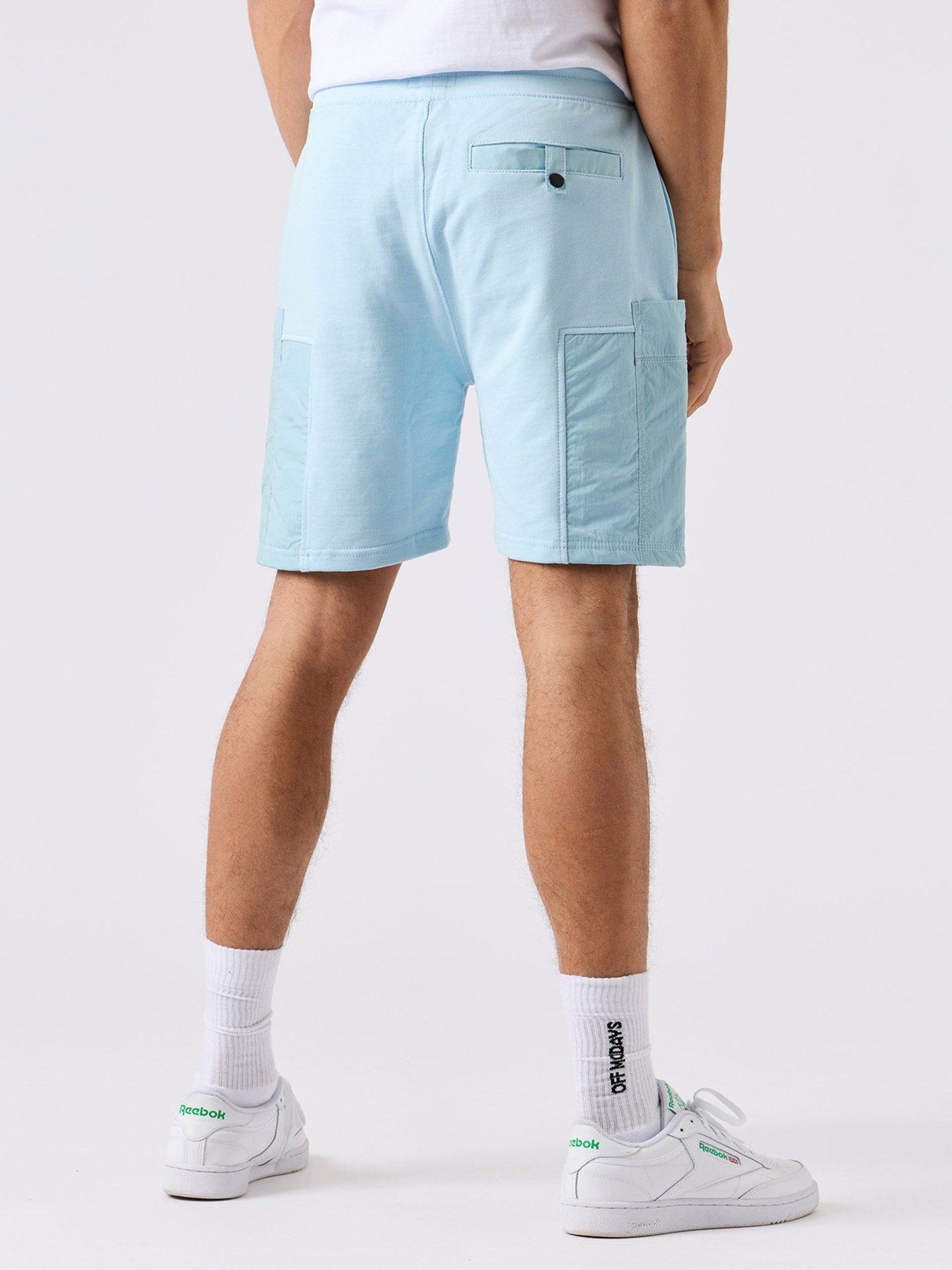  image of weekend-offender-azeez-shorts-light-blue