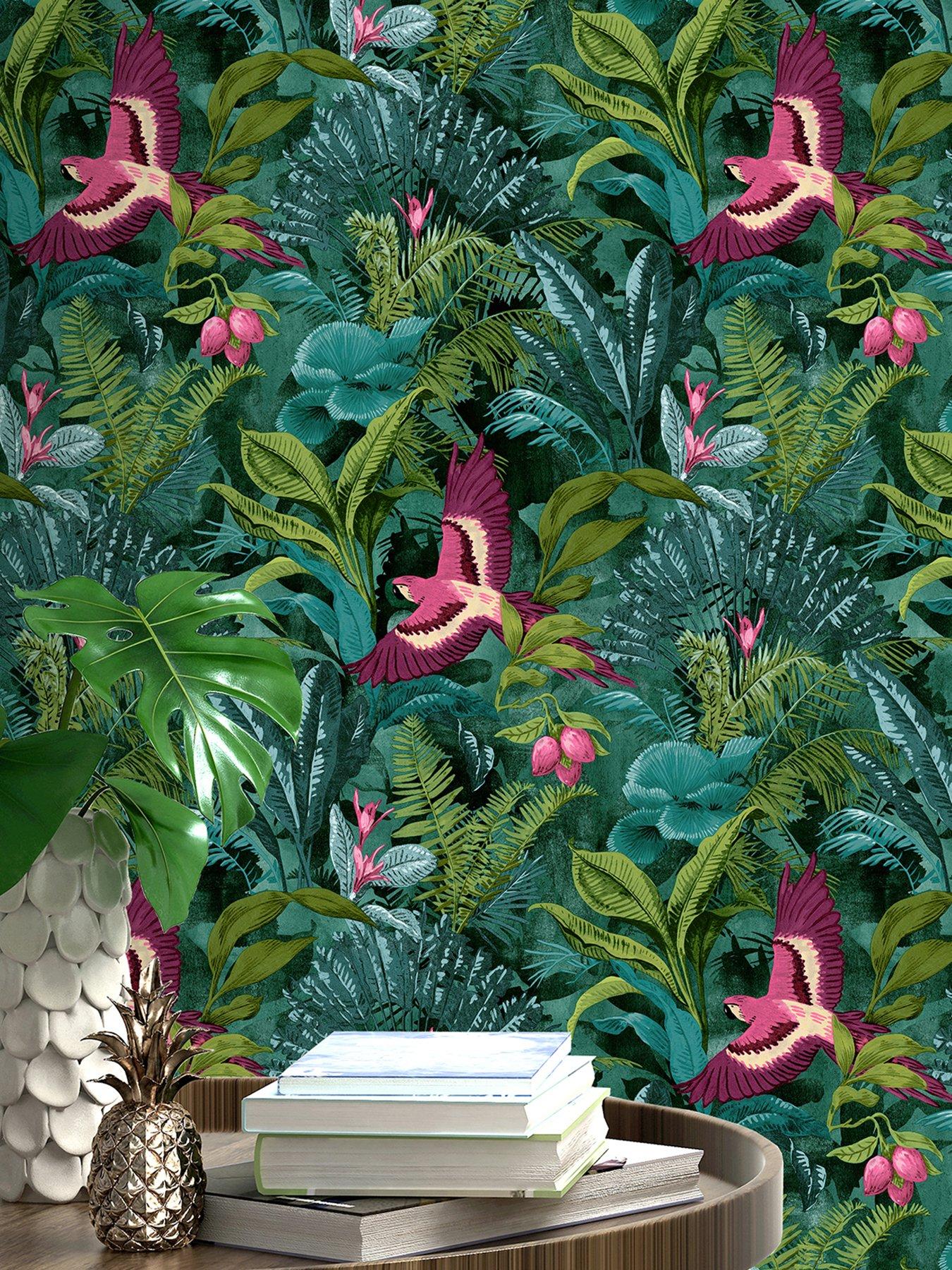 Rasch Portfolio Wallpaper – Tropical Rainforest