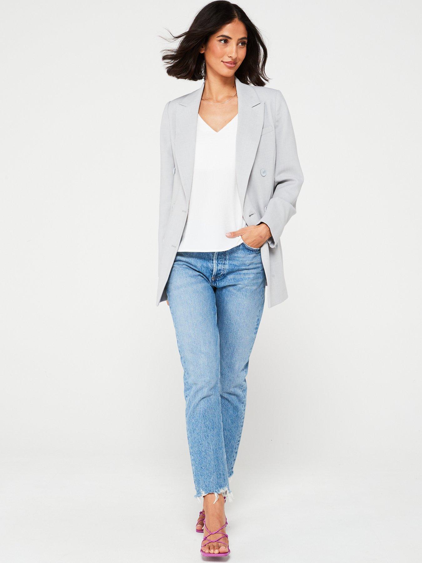  image of the-very-collection-cami-solid-top-white
