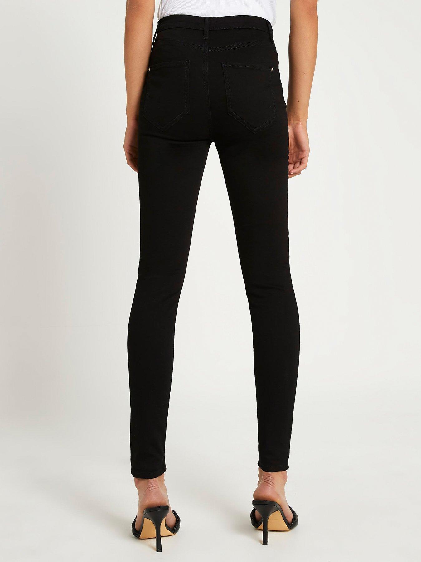 RI Plus Plus High Rise Flare Jeans - Black