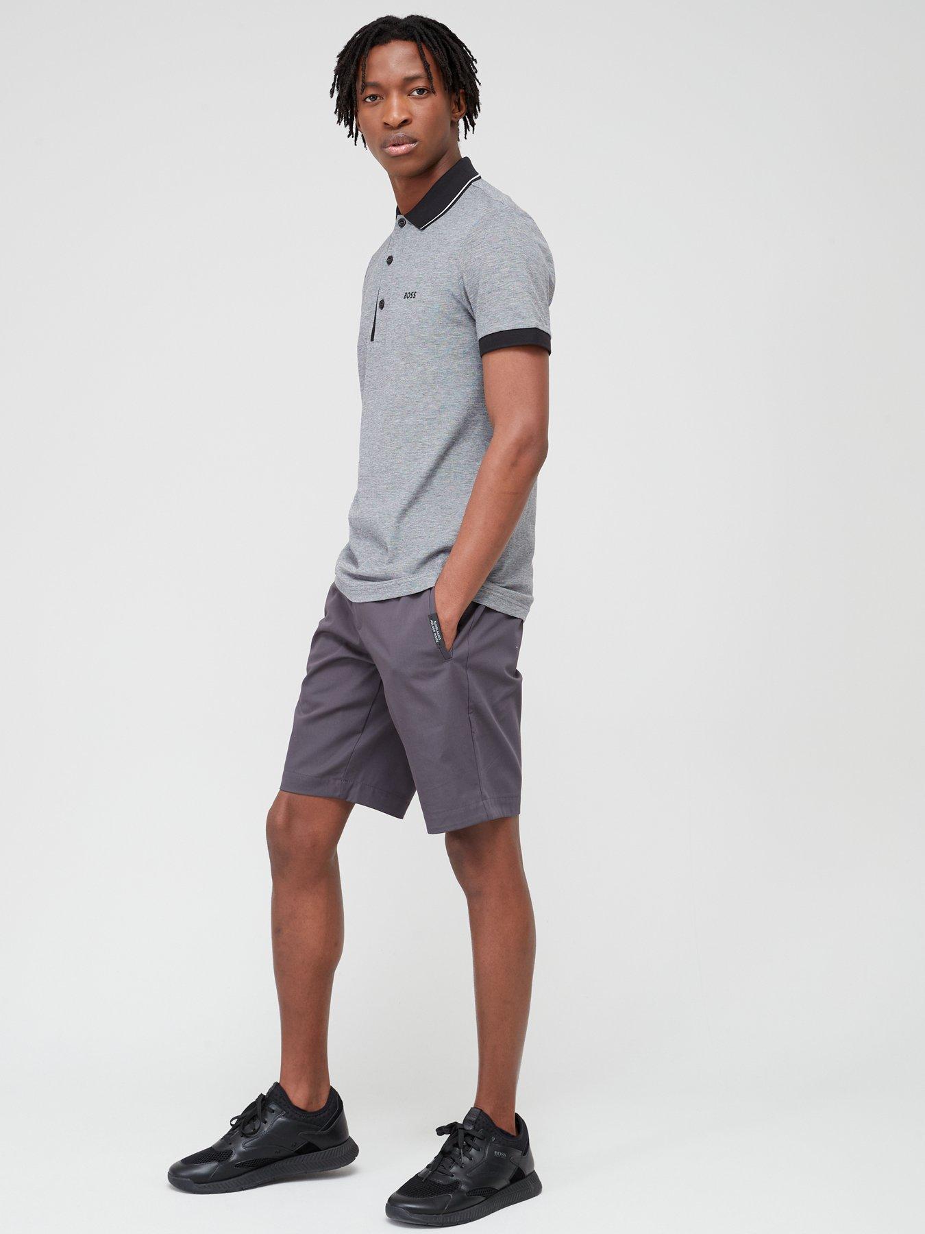 Boss best sale grey shorts