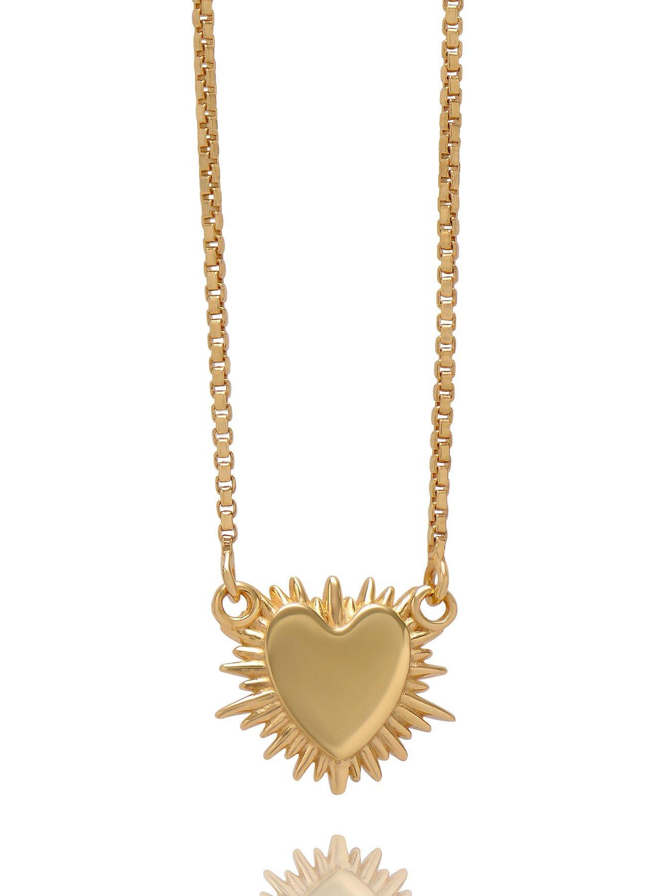  image of rachel-jackson-electric-love-mini-heart-necklace