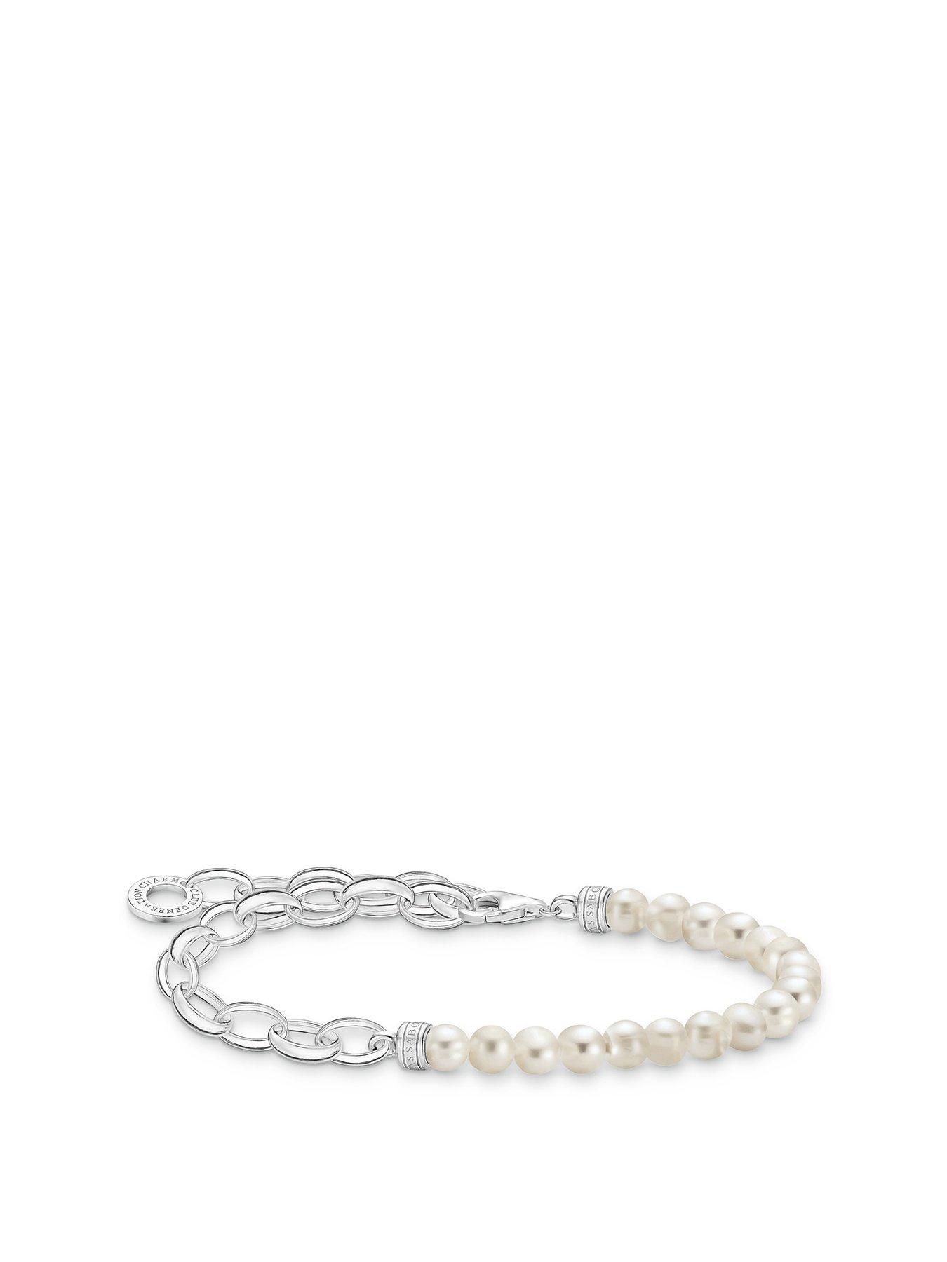 Thomas sabo charm pearl on sale bracelet