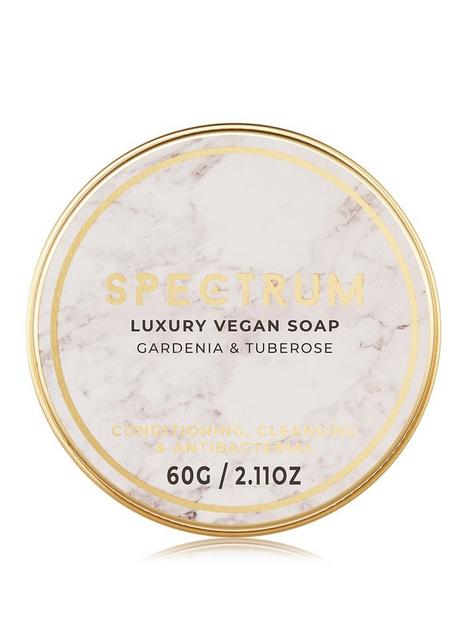 spectrum-marble-gardenia-and-tuberose-vegan-brush-soap