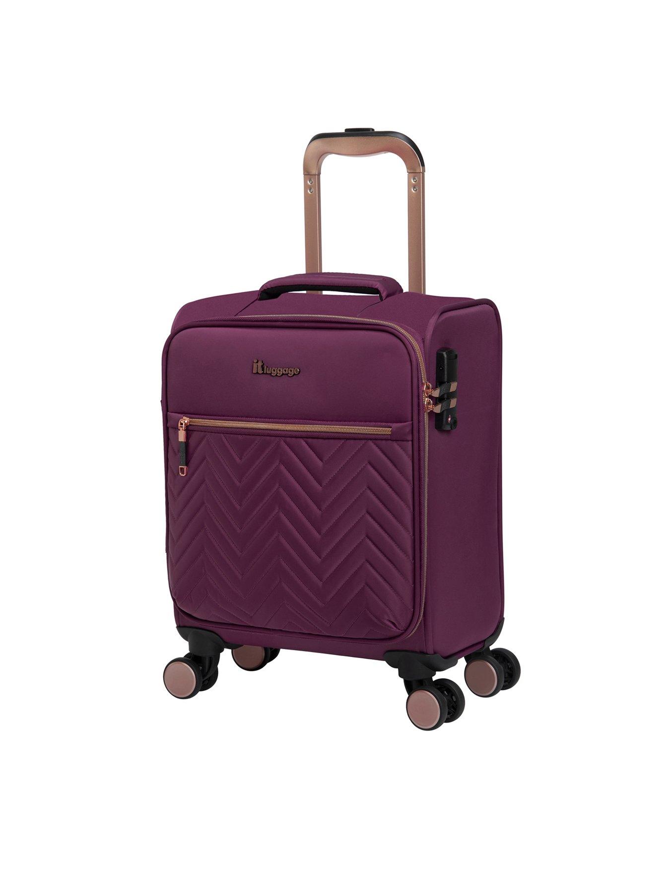 it Luggage Underseat Purple Bewitching Suitcase
