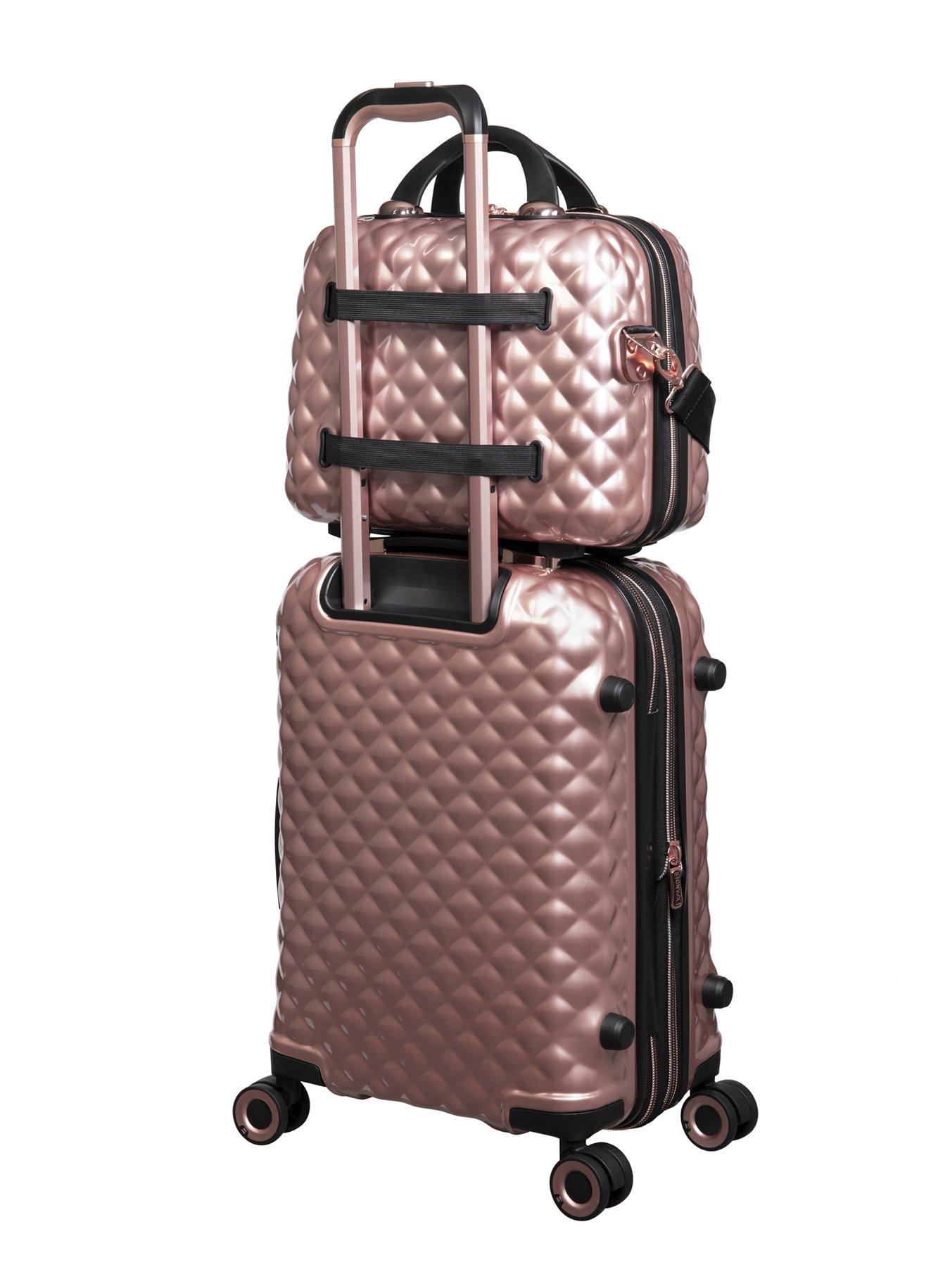 Hard vanity case discount luggage