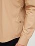  image of boss-liam-233-regular-fit-longsleeve-shirt-with-jersey-collar-beige