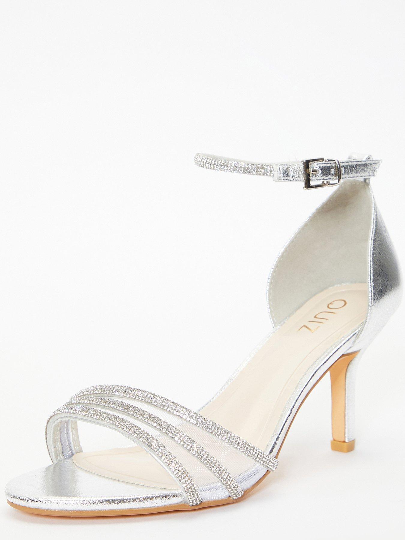 Littlewoods best sale silver sandals